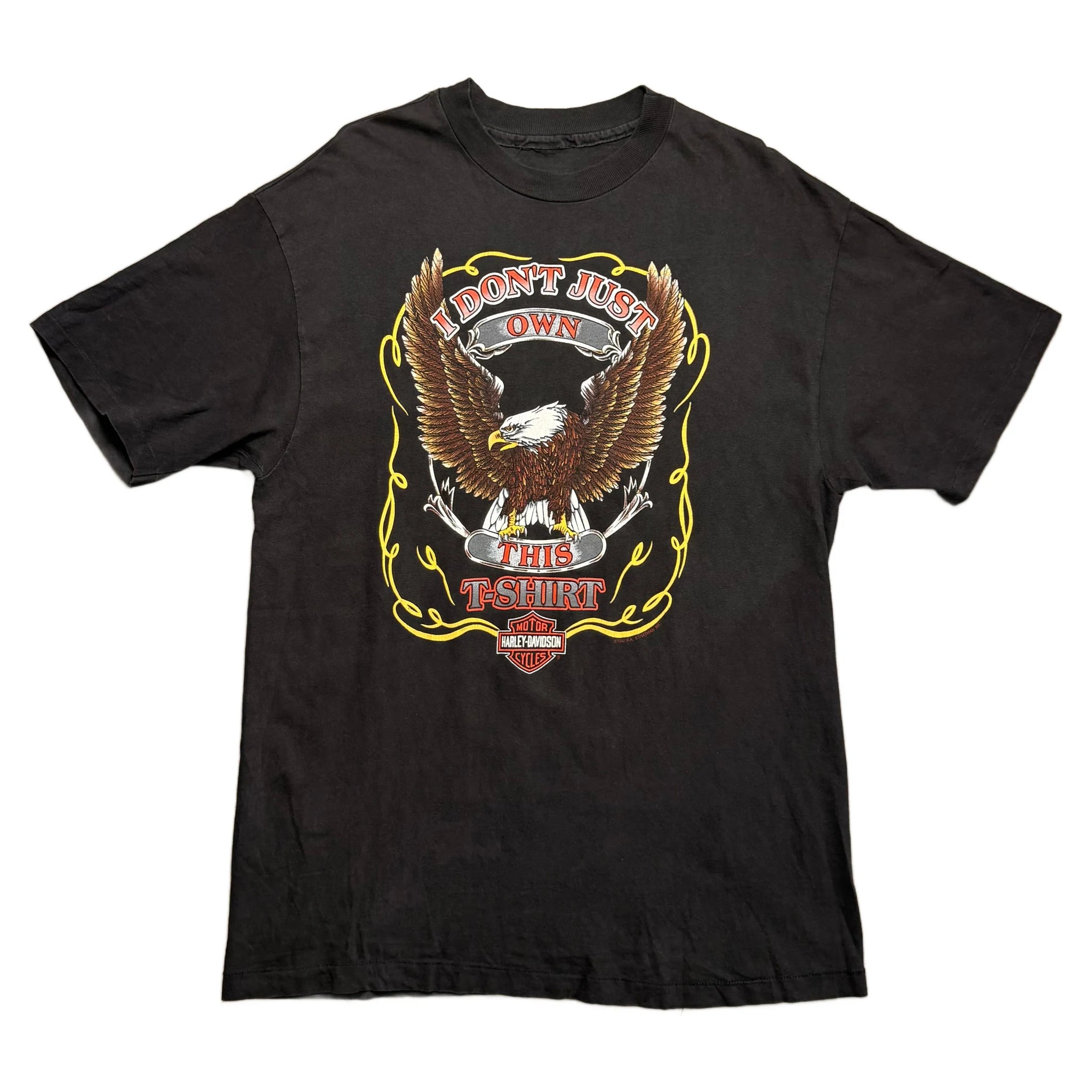 Vintage Harley Davidson T-Shirt - Black - XL