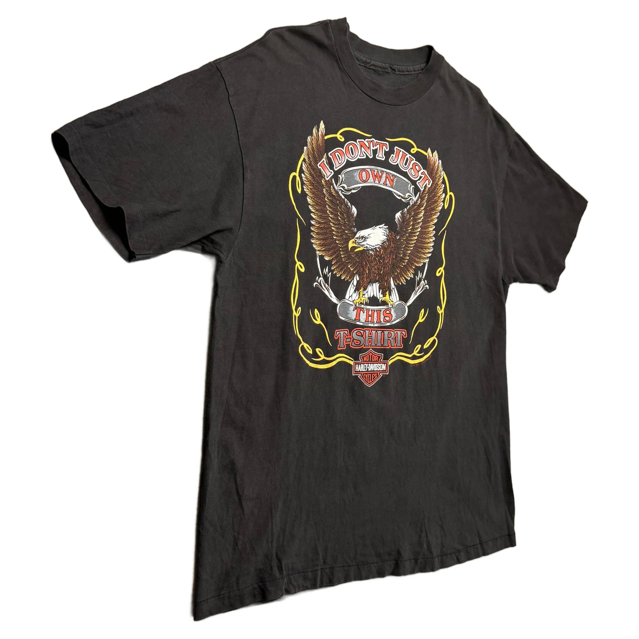 Vintage Harley Davidson T-Shirt - Black - XL