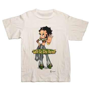 Vintage 1998 Betty Boop T-Shirt - White - XXL