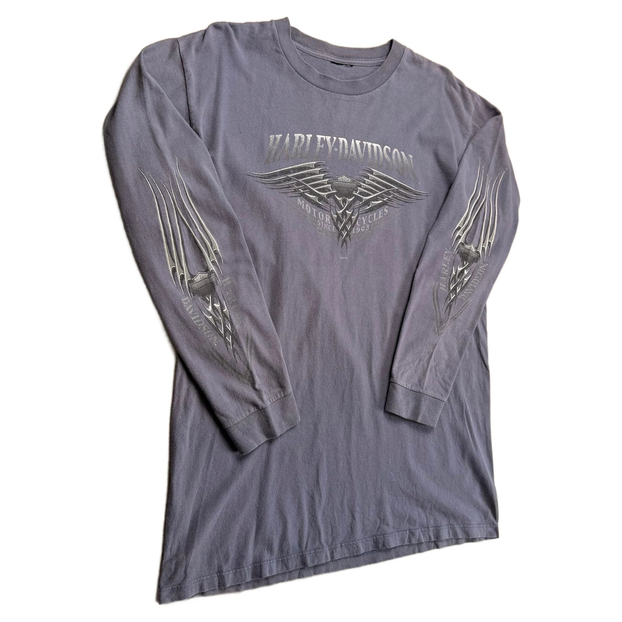 Vintage Harley Davidson T-Shirt - Grey - XXXL