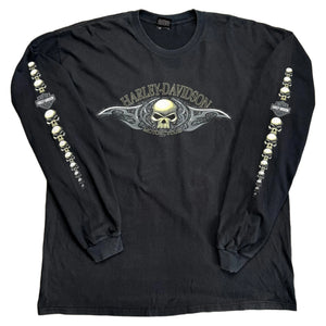 Vintage 2005 Harley Davidson T-Shirt - Black - XXXL