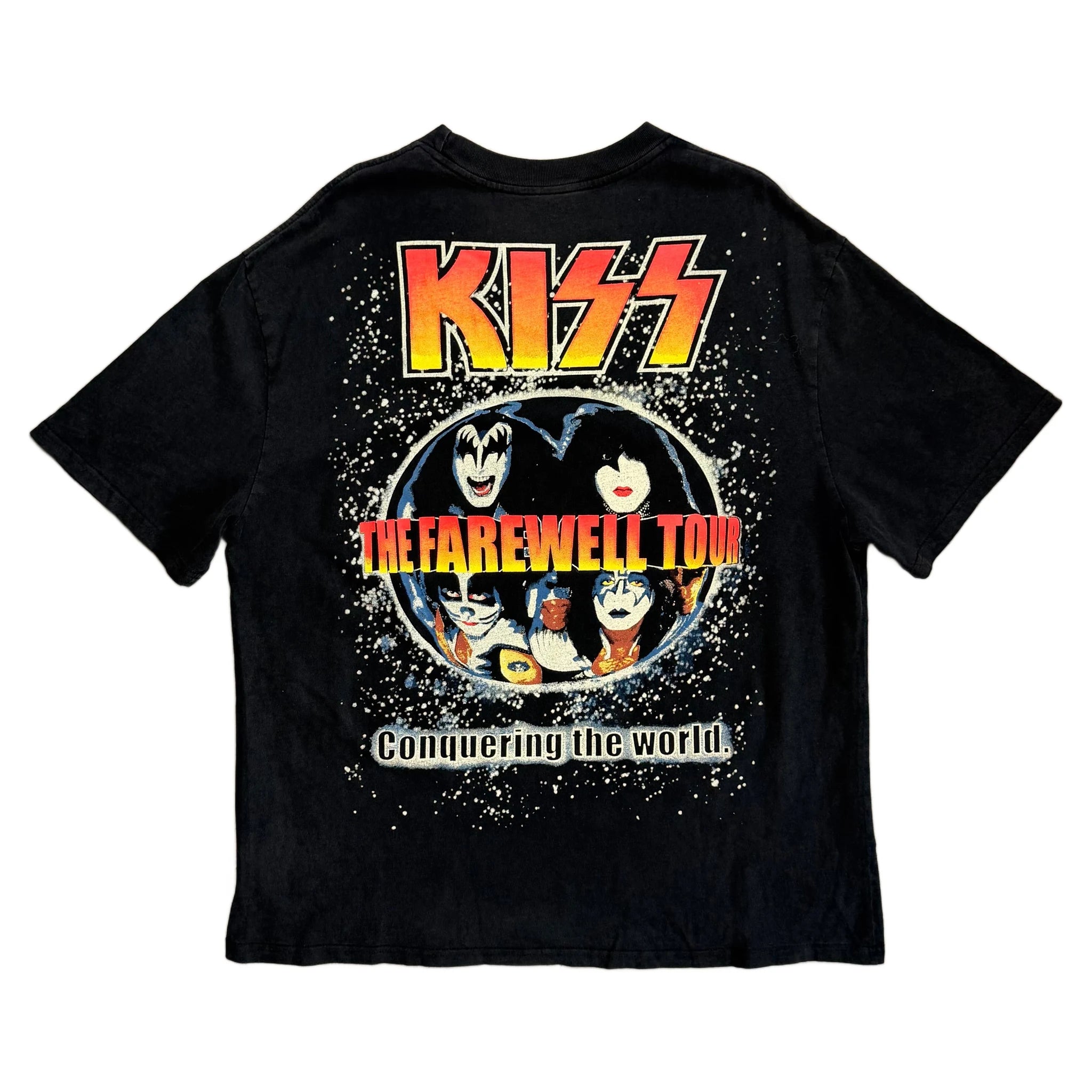 Vintage KISS T-Shirt - Black - XL