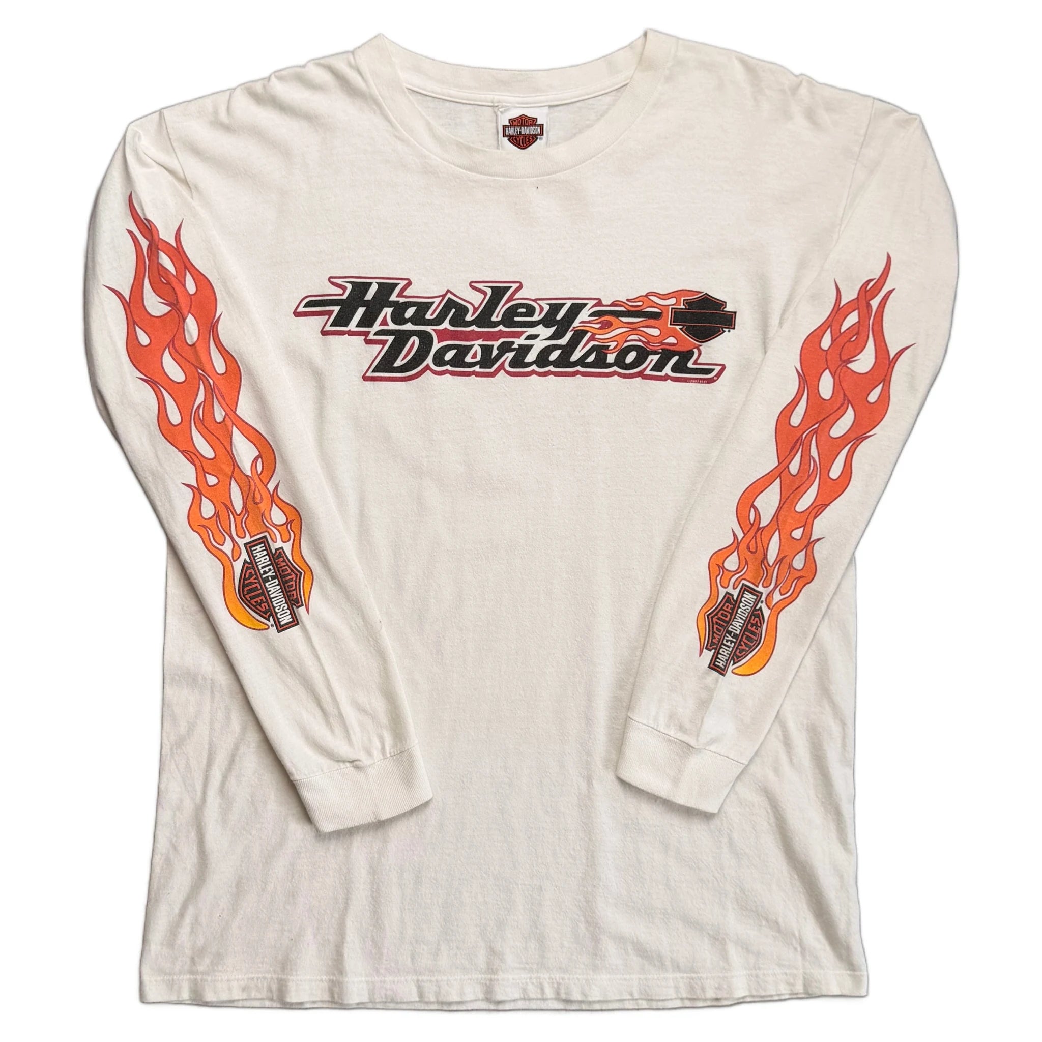 Vintage 2005 Harley Davidson T-Shirt - White - L