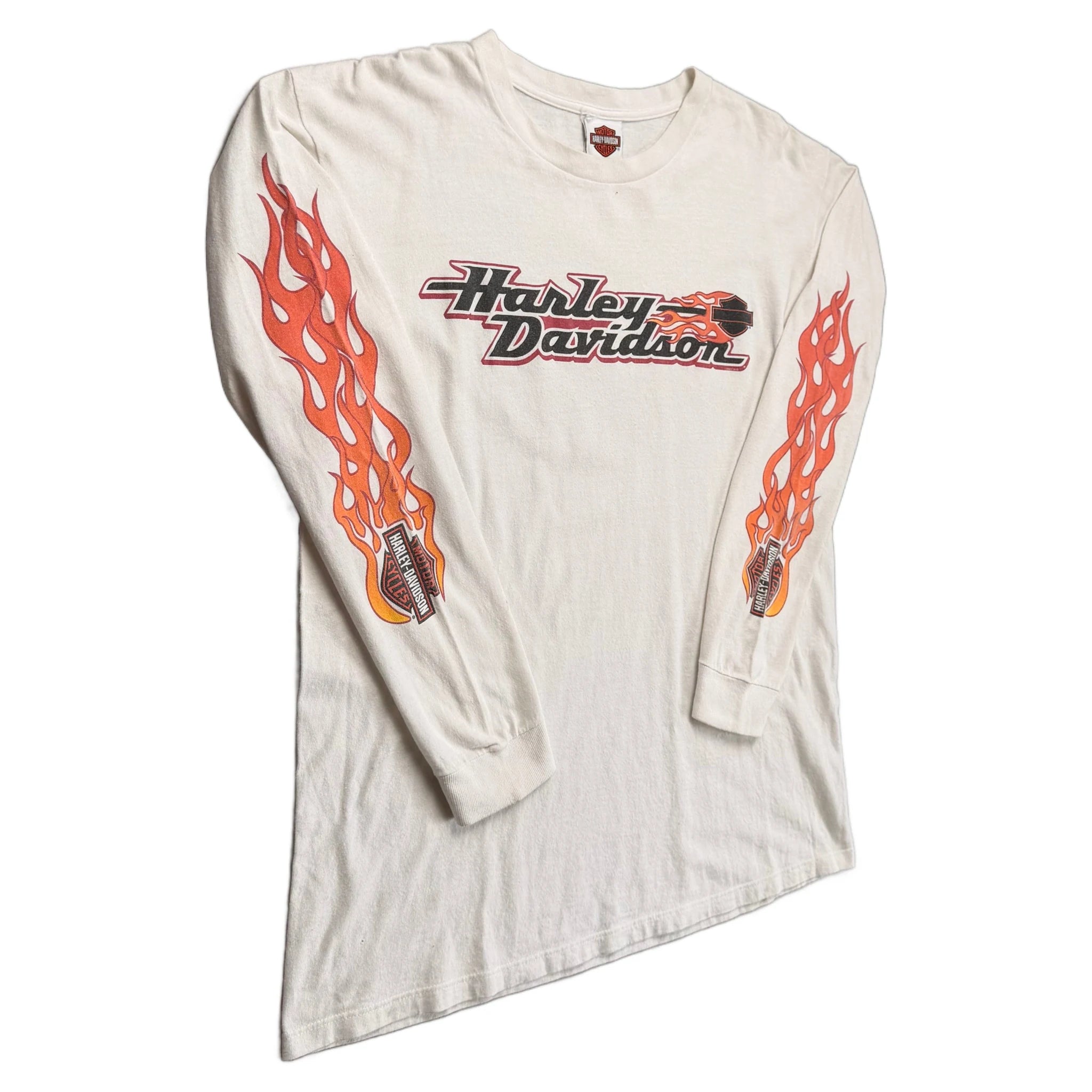 Vintage 2005 Harley Davidson T-Shirt - White - L