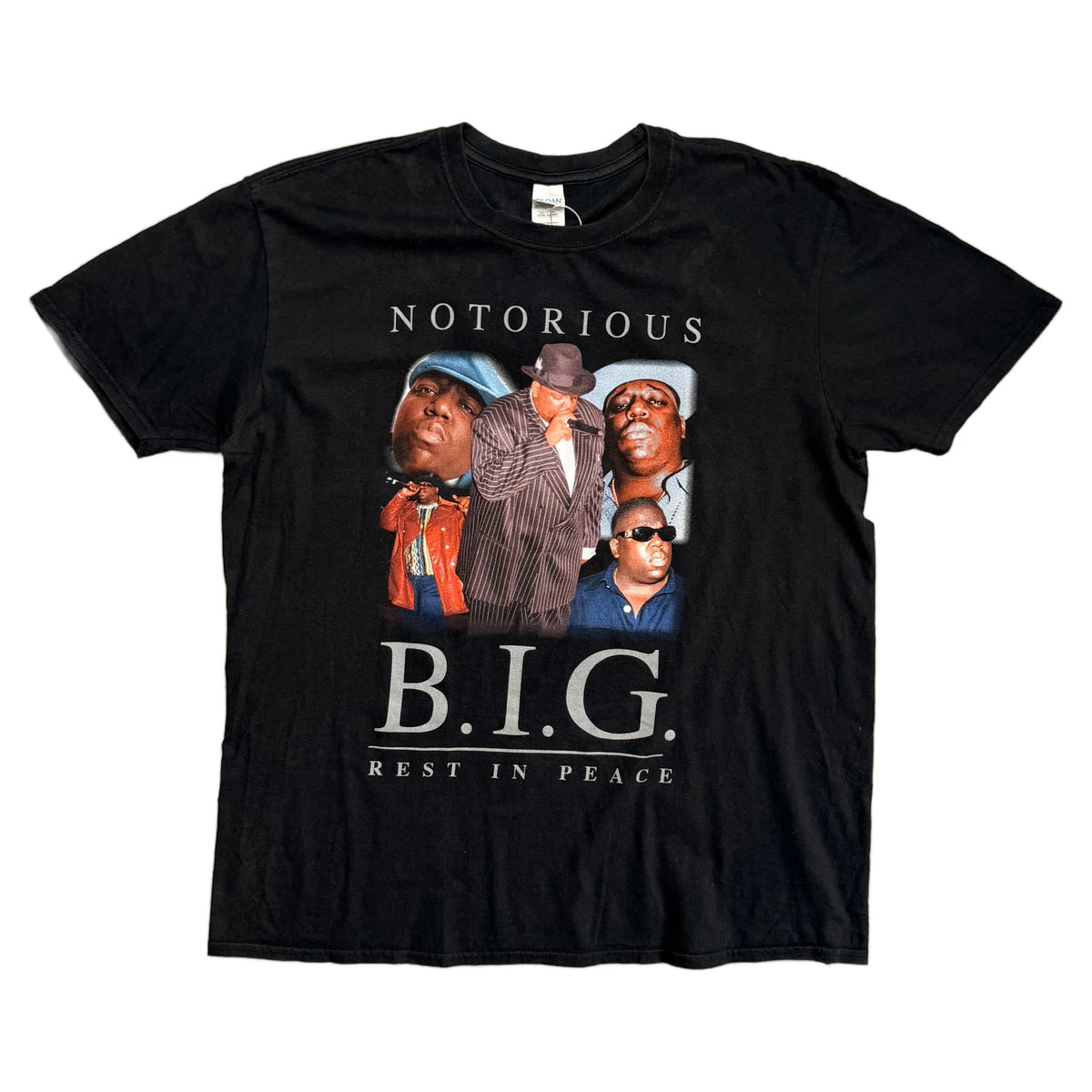 Vintage The Notorious B.I.G. T-Shirt - Black - XL