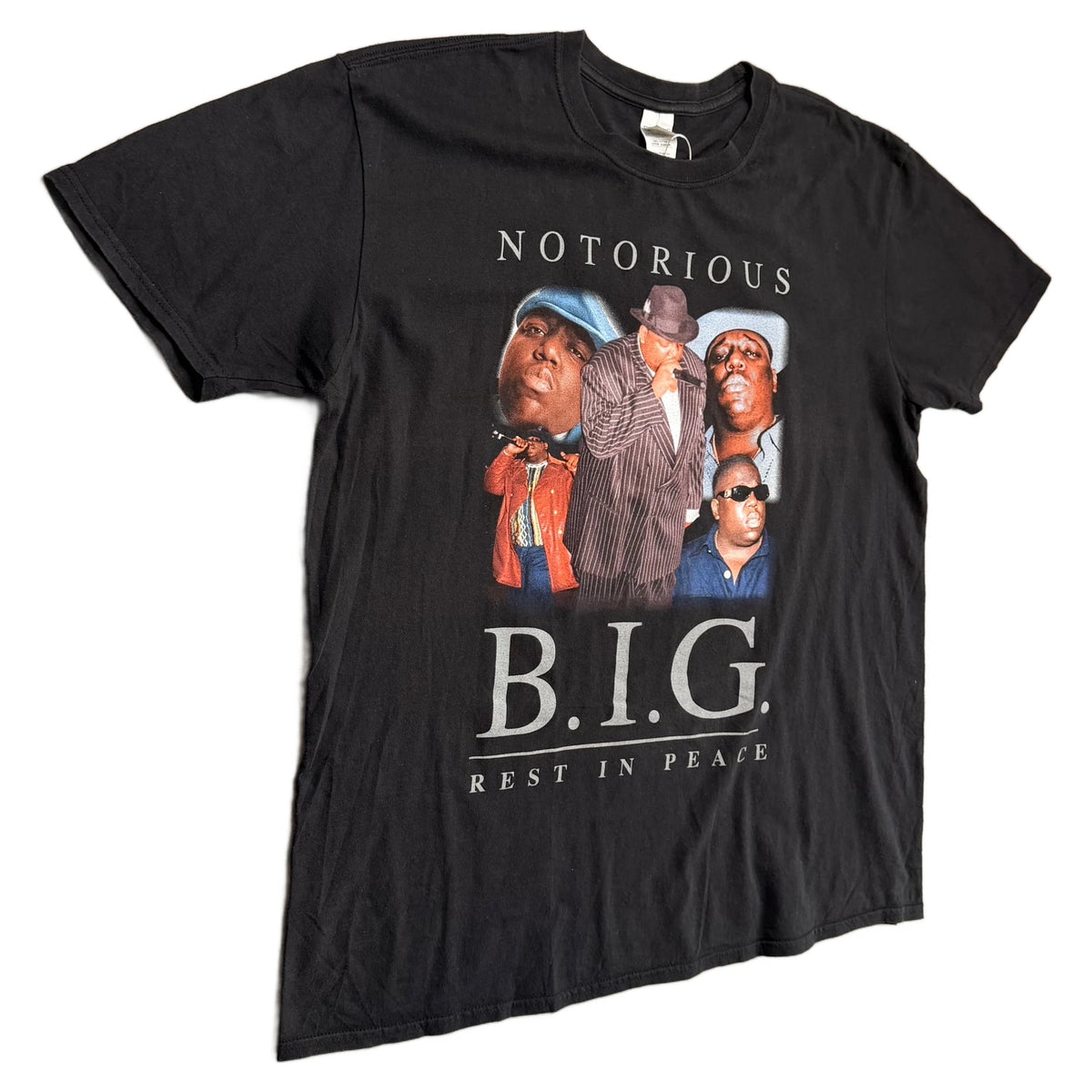 Vintage The Notorious B.I.G. T-Shirt - Black - XL