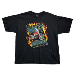 Vintage 1993 Harley Davidson T-Shirt - Black - XL