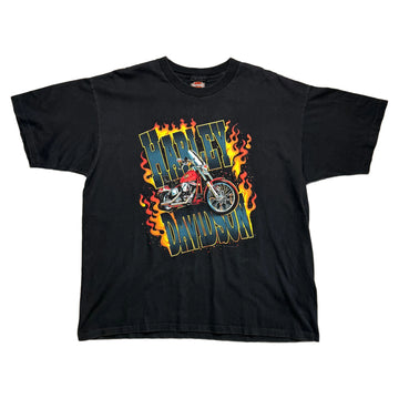 Vintage 1993 Harley Davidson T-Shirt - Black - XL