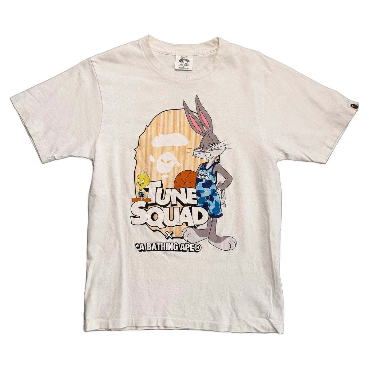 BAPE x Space Jam T-Shirt - White - S