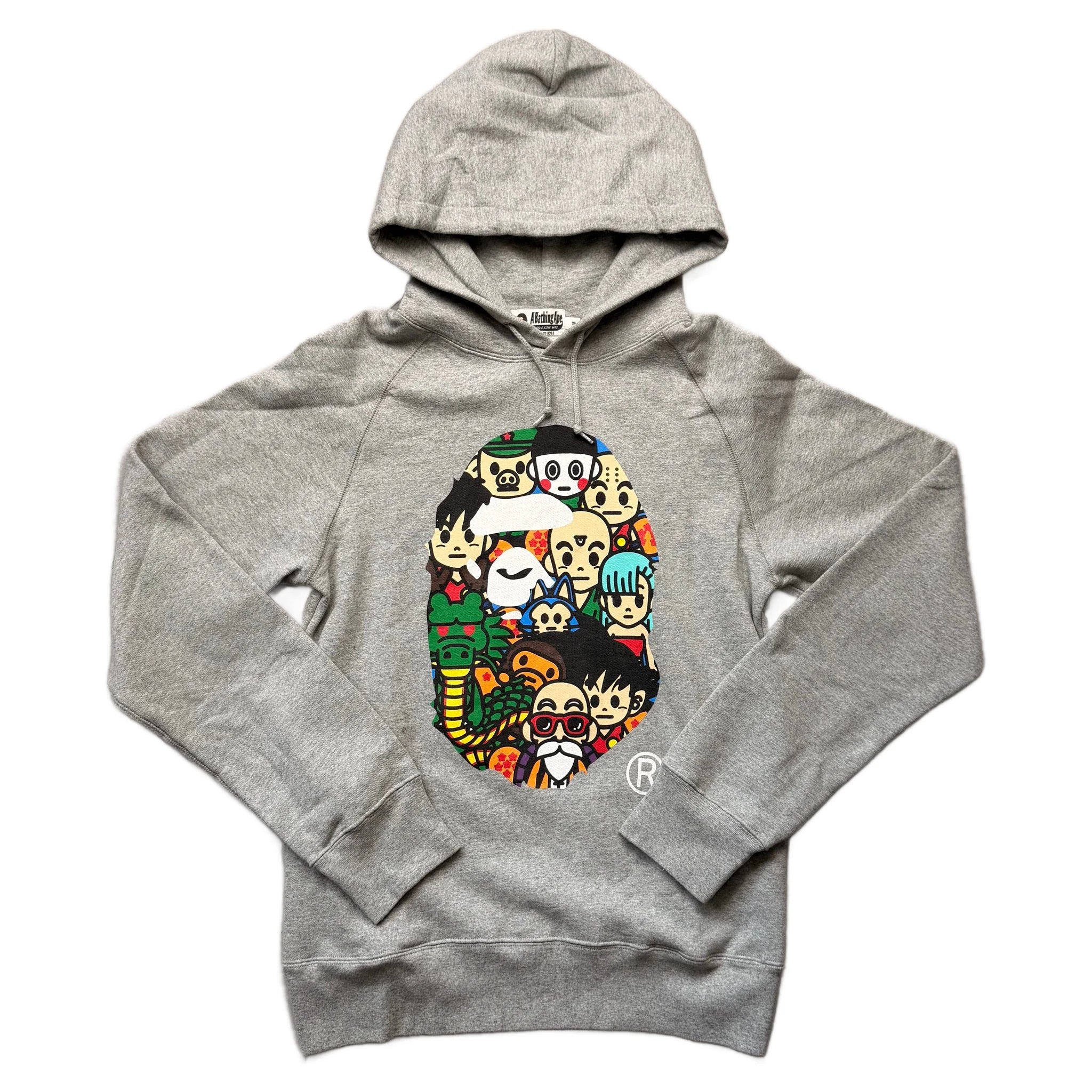 A Bathing Ape (BAPE) x Dragon Ball Z Hoodie - Grey - M