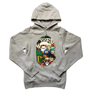 A Bathing Ape (BAPE) x Dragon Ball Z Hoodie - Grey - M