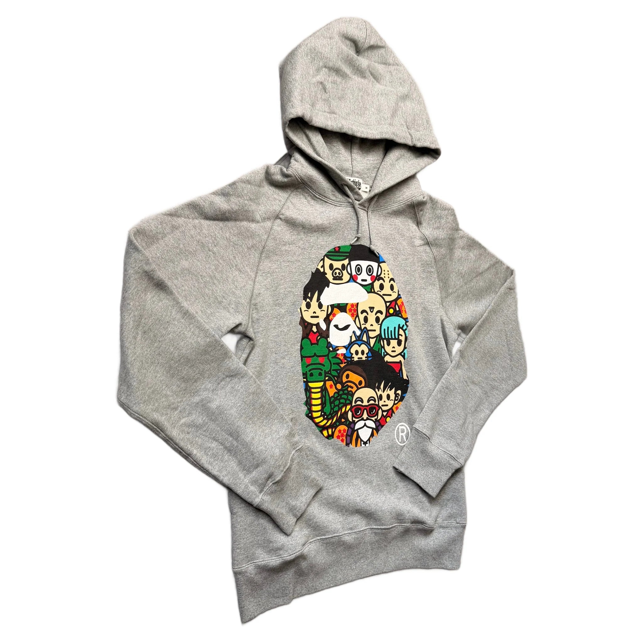 A Bathing Ape (BAPE) x Dragon Ball Z Hoodie - Grey - M