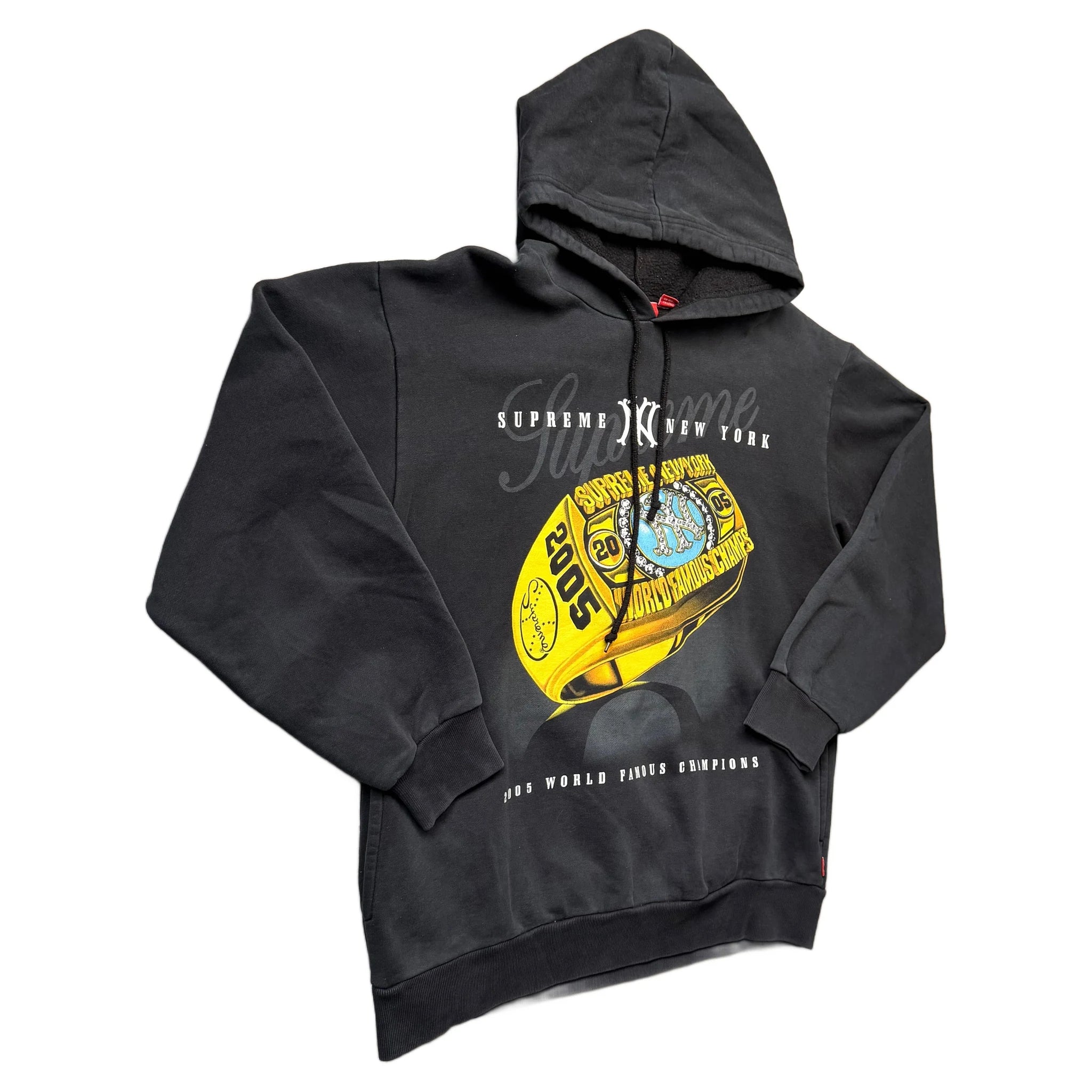 Supreme Hoodie - Black - L