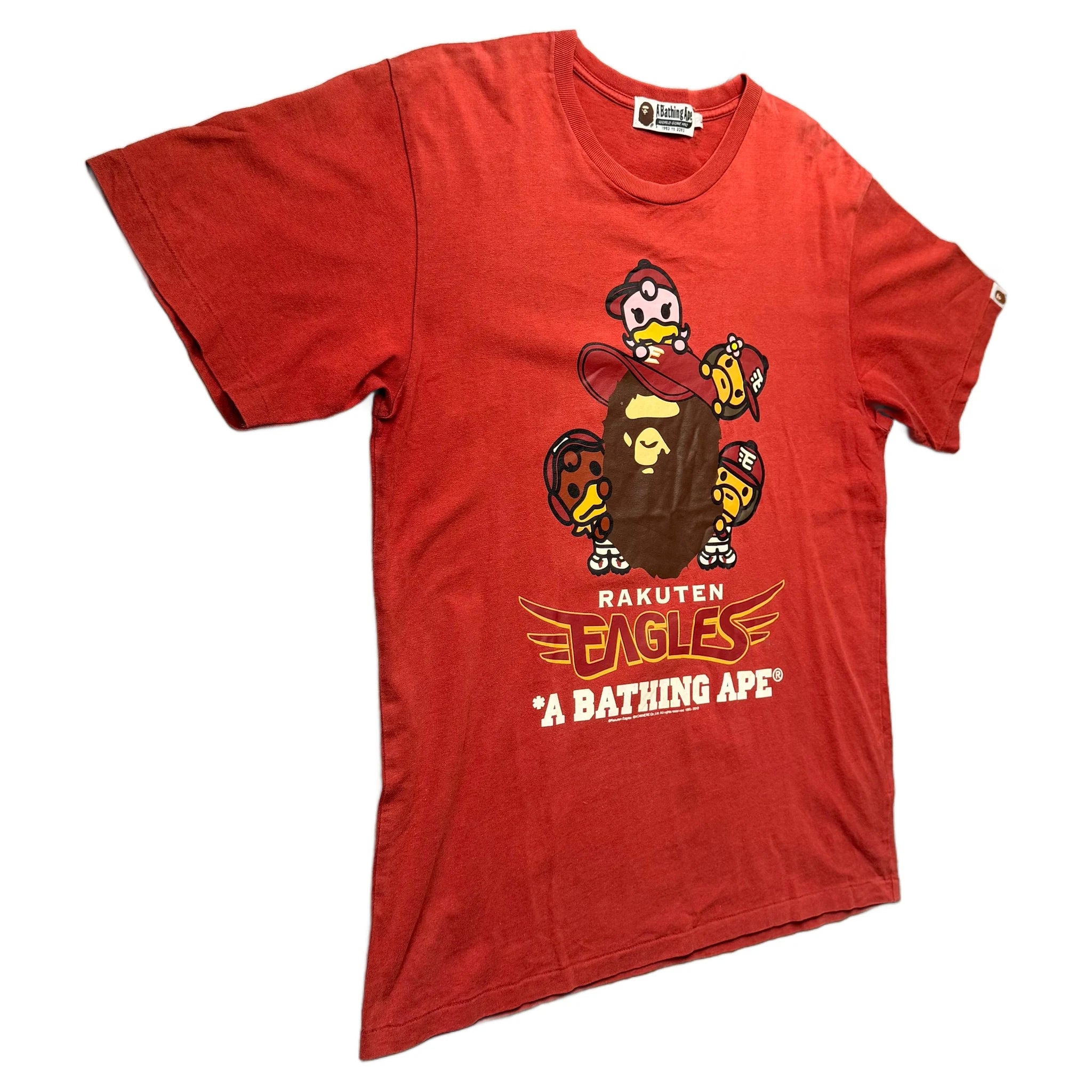 A Bathing Ape (BAPE) T-Shirt - Red - L