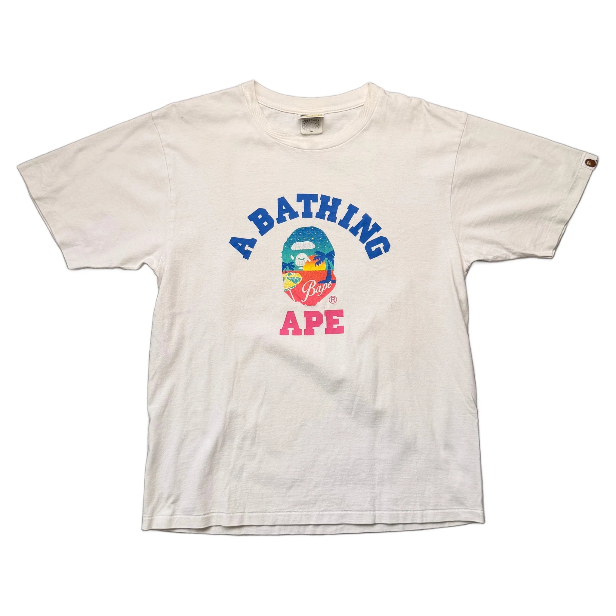 A Bathing Ape (BAPE) T-Shirt - White - L