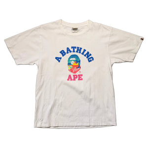 A Bathing Ape (BAPE) T-Shirt - White - L