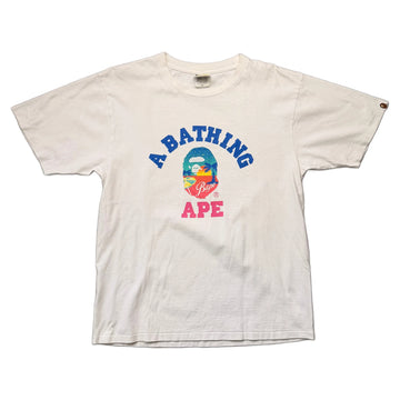 A Bathing Ape (BAPE) T-Shirt - White - L
