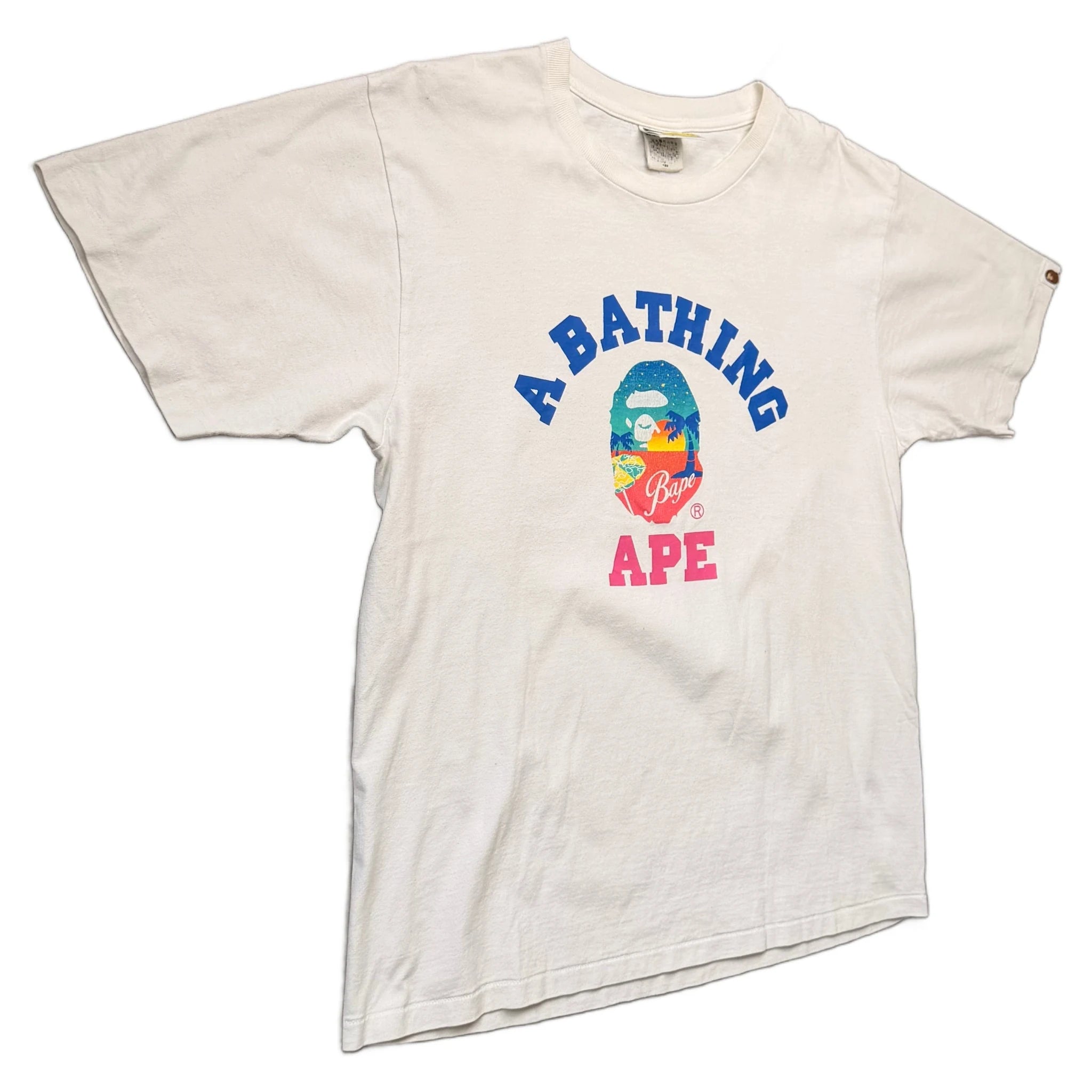 A Bathing Ape (BAPE) T-Shirt - White - L