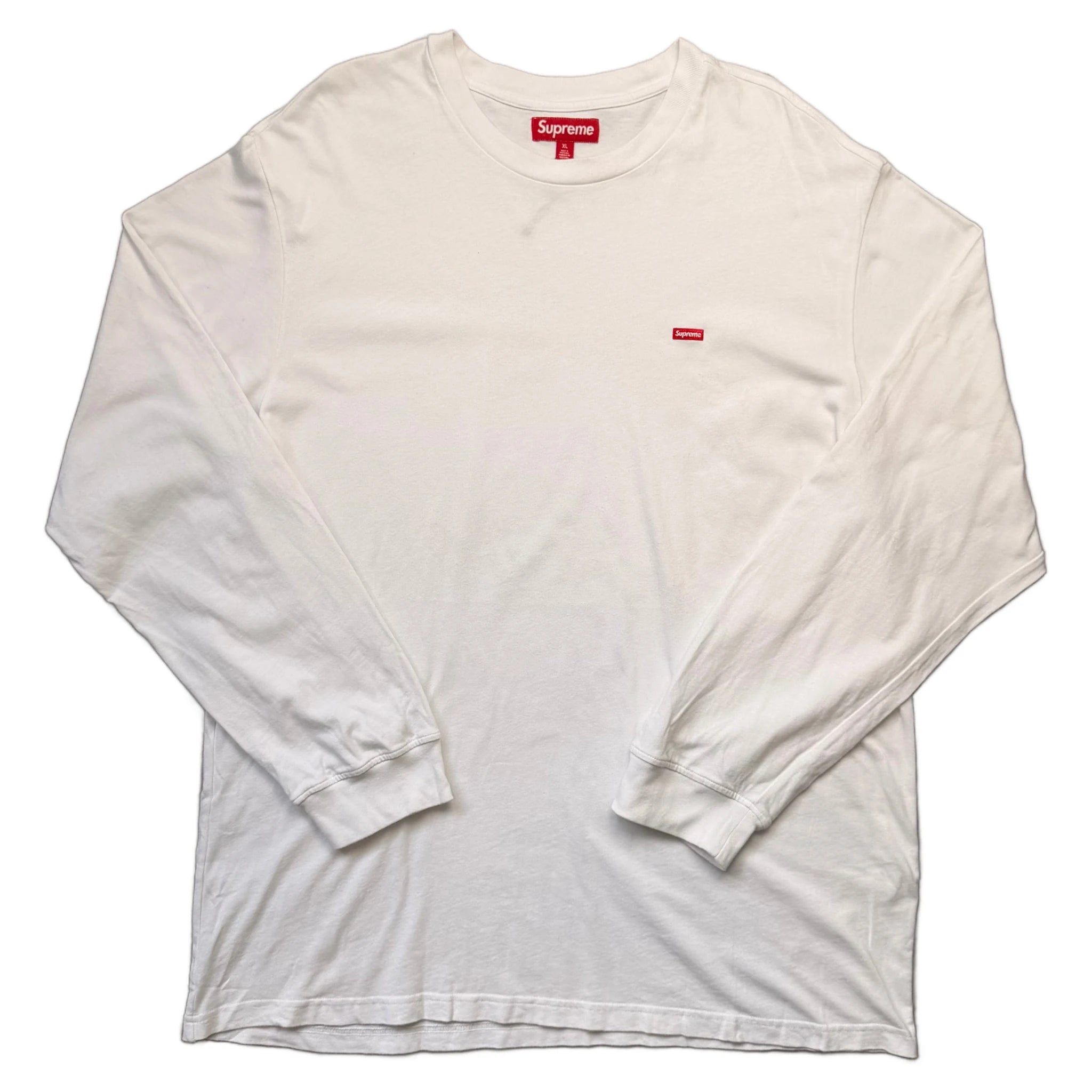 Supreme Long Sleeve T-Shirt - White - XL