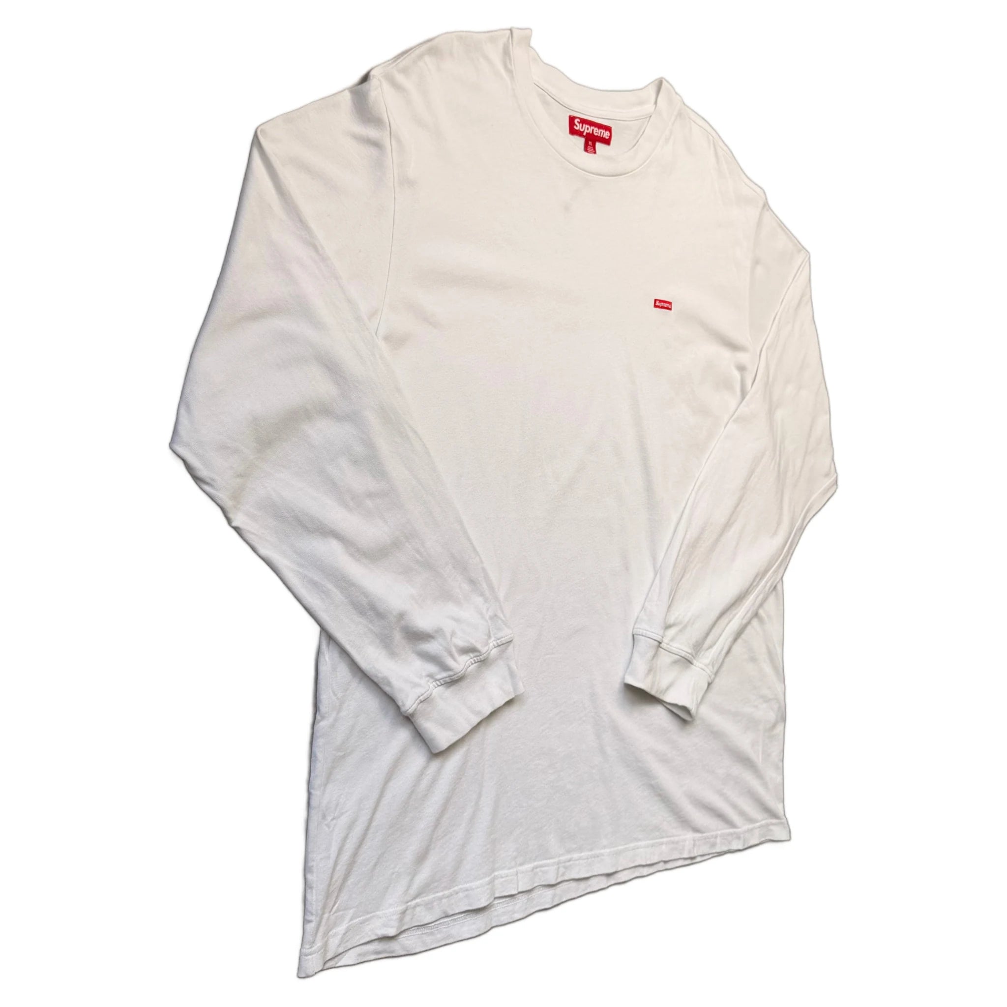Supreme Long Sleeve T-Shirt - White - XL