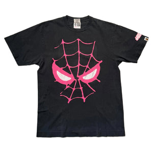 BAPE x Spiderman T-Shirt - Black - M