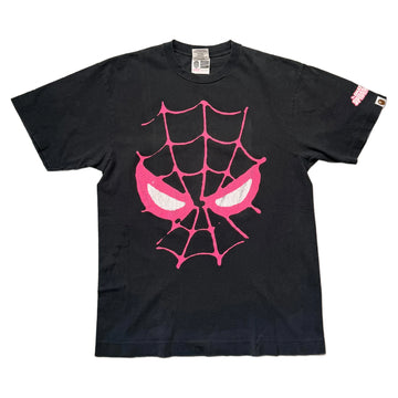 BAPE x Spiderman T-Shirt - Black - M