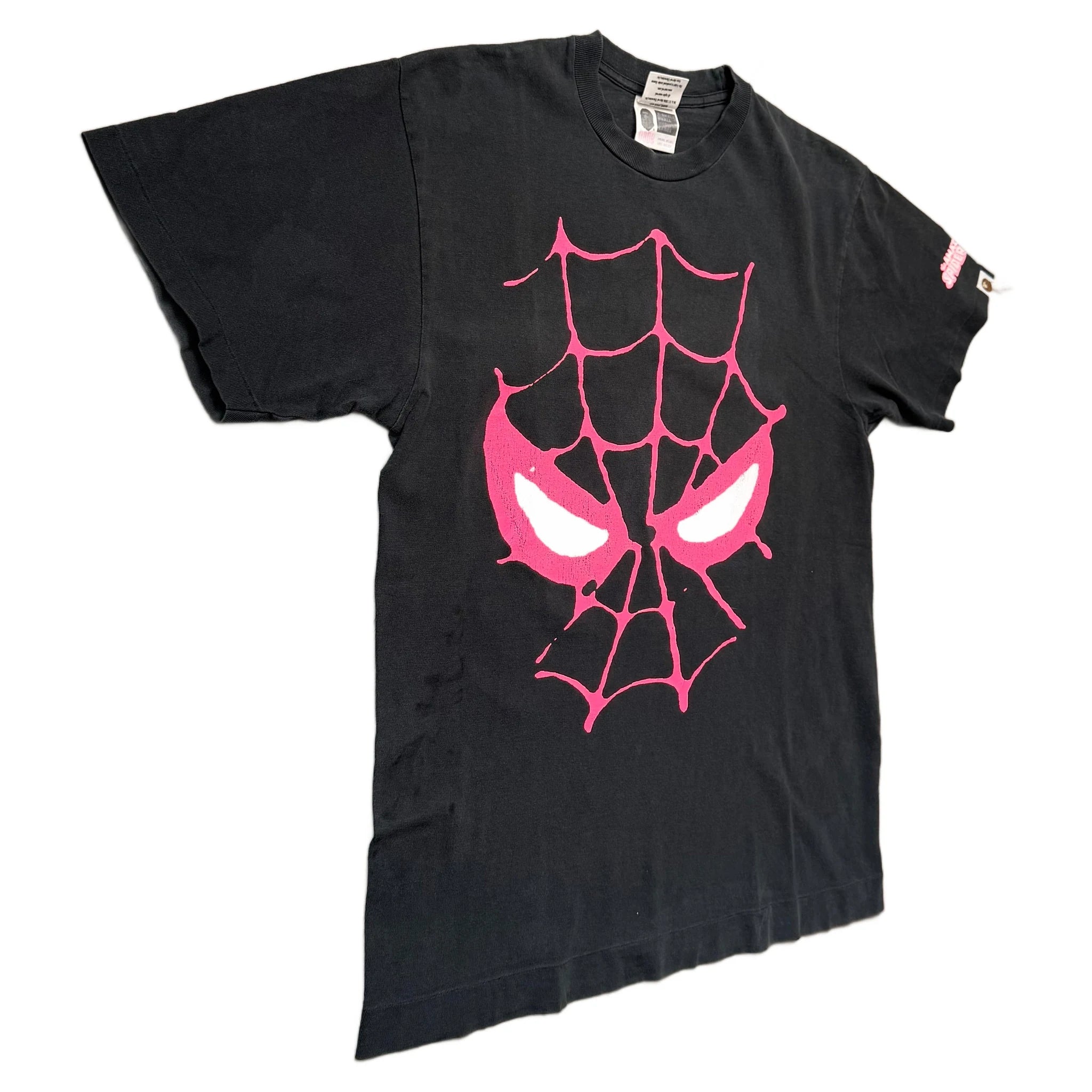BAPE x Spiderman T-Shirt - Black - M