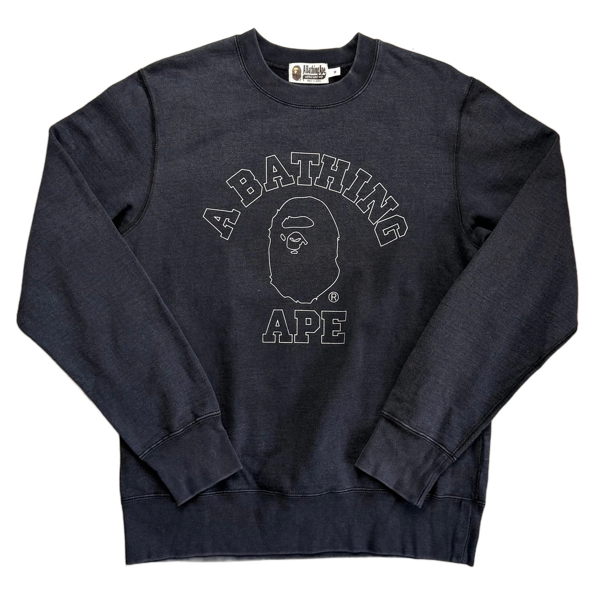 A Bathing Ape (BAPE) Sweatshirt - Grey - M