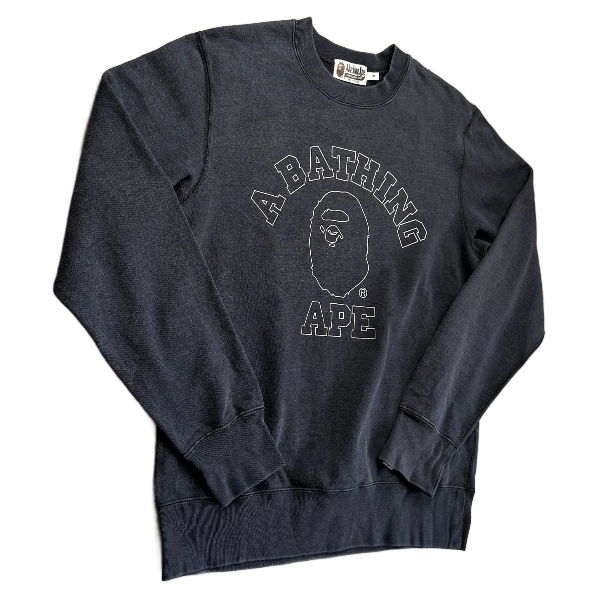 A Bathing Ape (BAPE) Sweatshirt - Grey - M