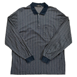 Balenciaga Polo - Navy Blue - L
