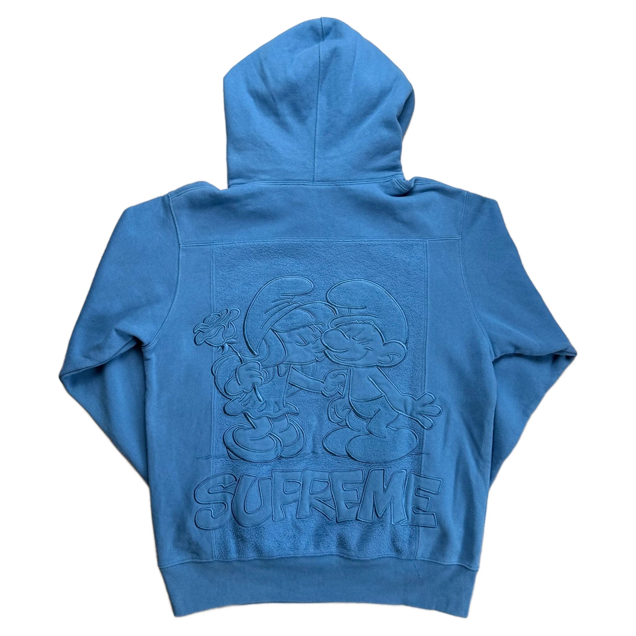 Supreme Hoodie - Blue - S
