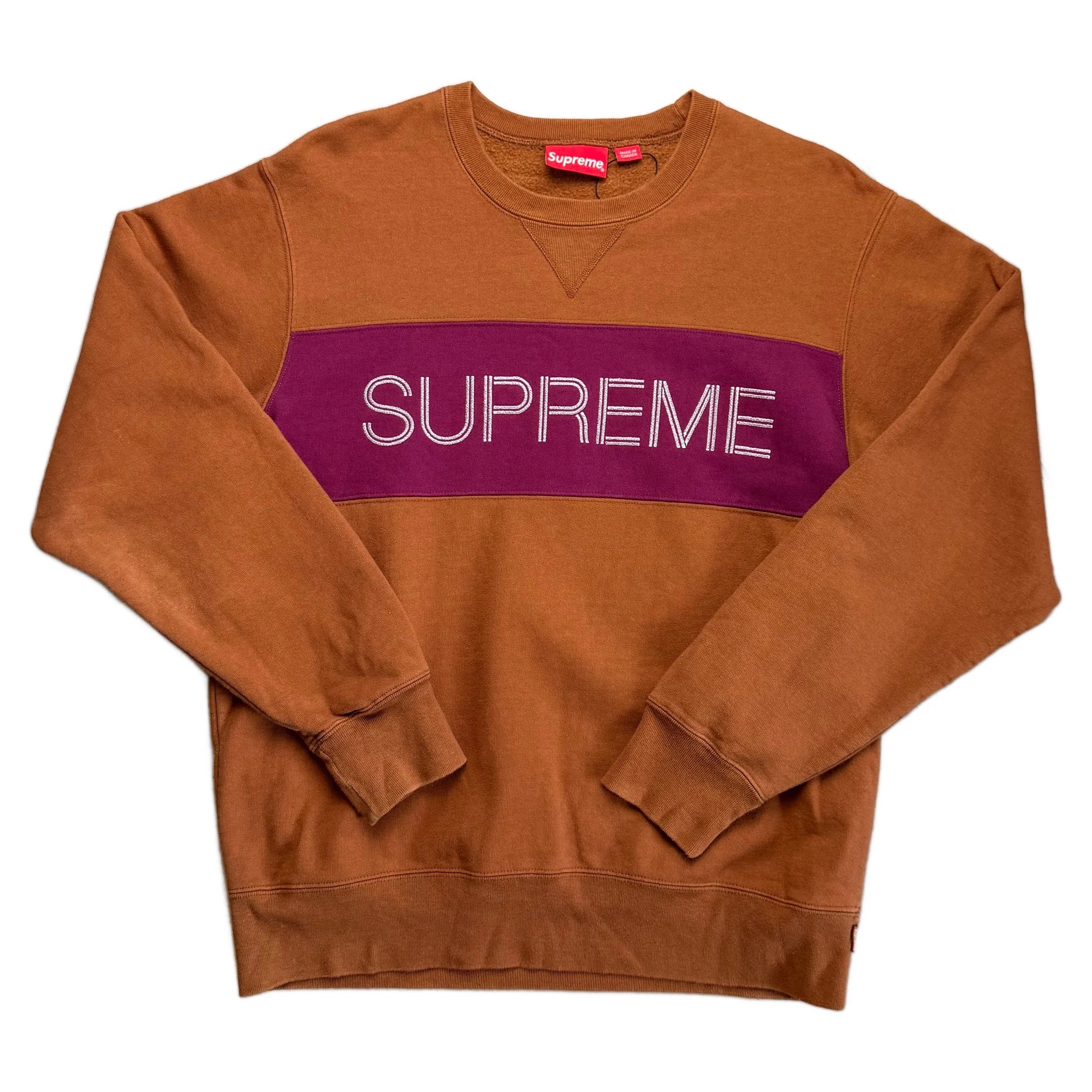 Supreme Sweatshirt - Brown - M