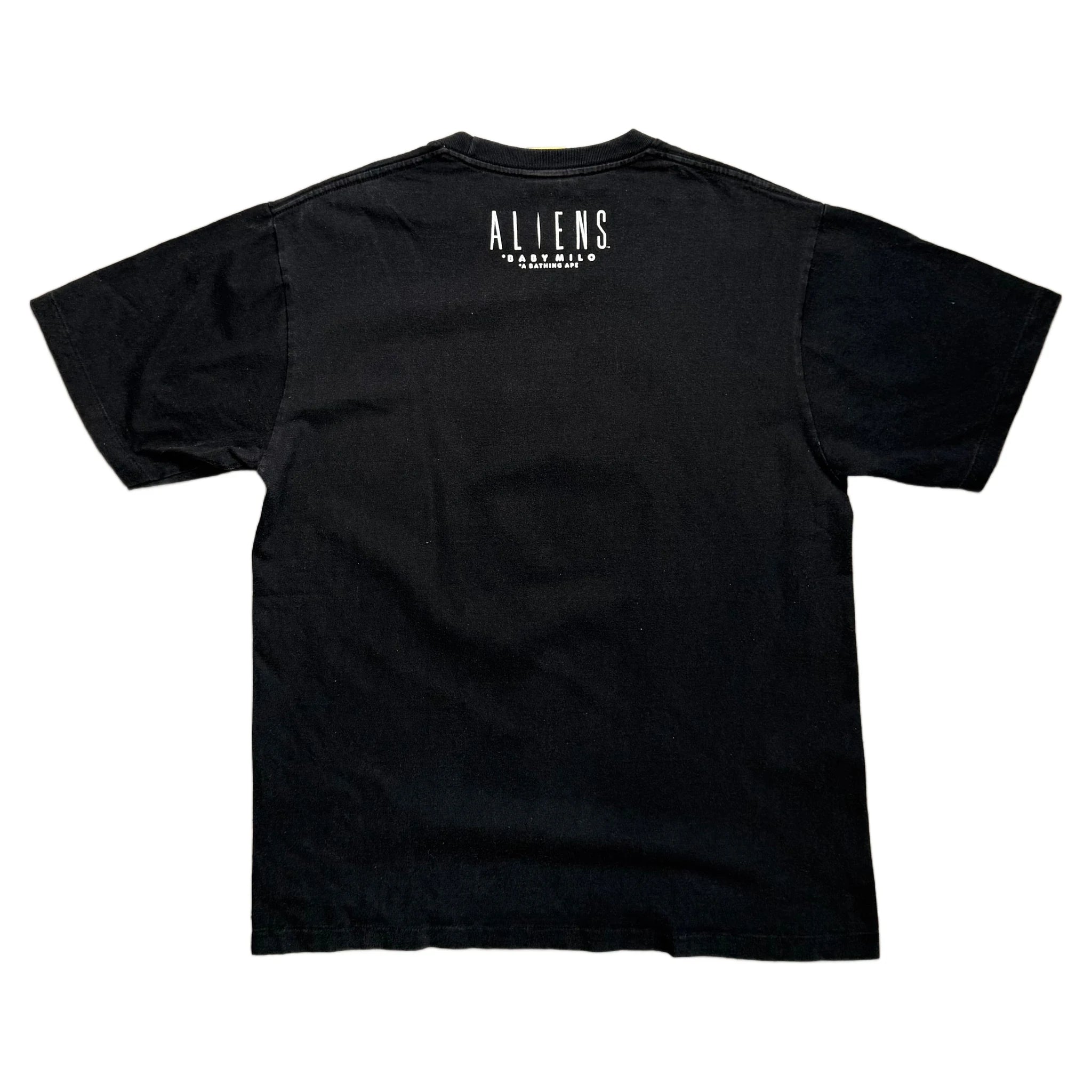 BAPE x Aliens T-Shirt - Black - L