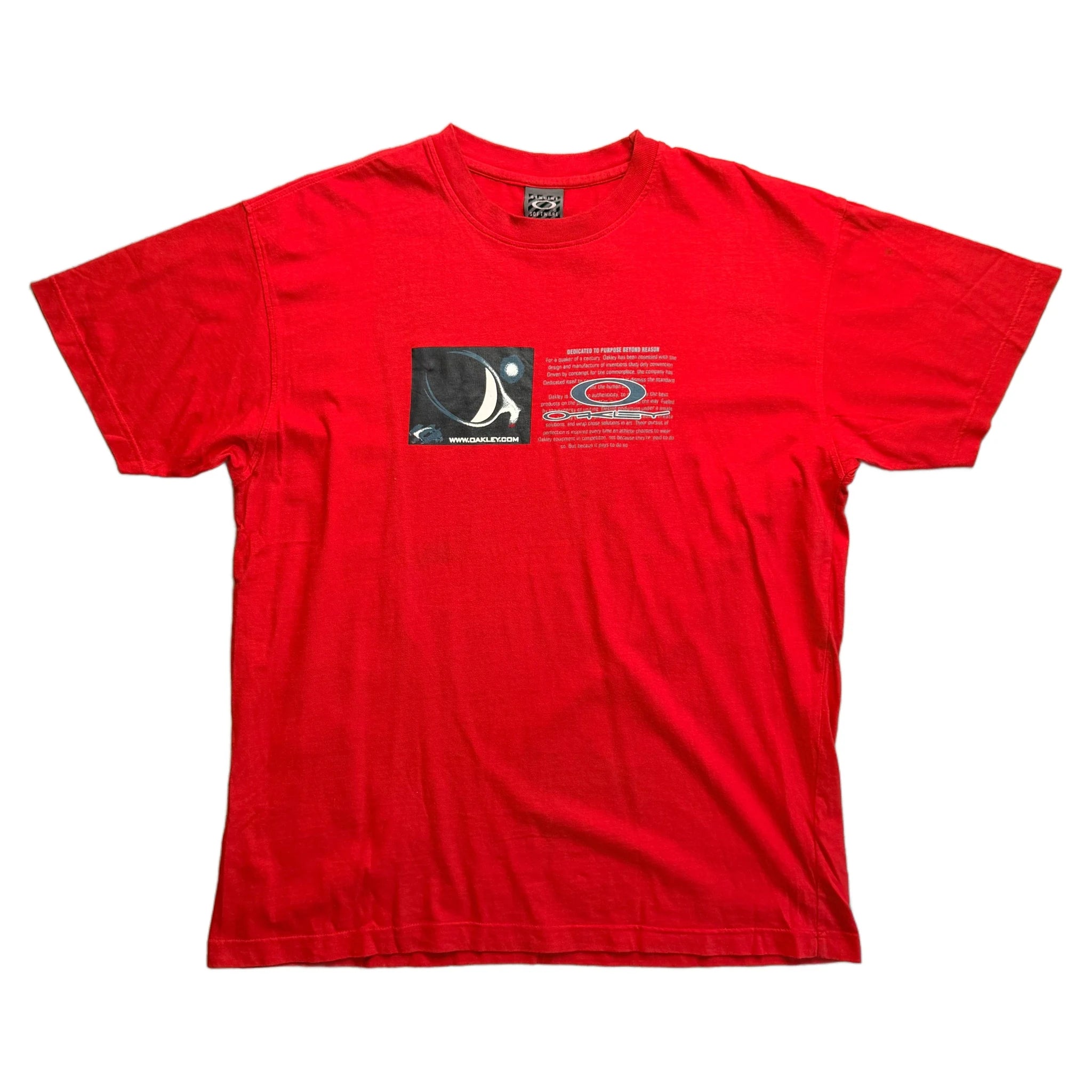 Oakley T-Shirt - Red - XL