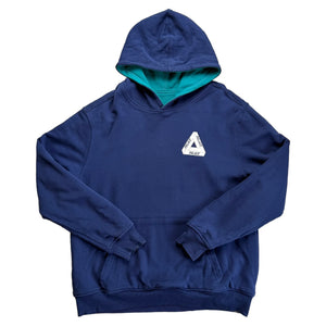 Palace Hoodie - Navy Blue - XL