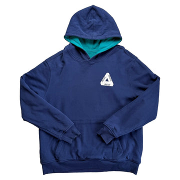 Palace Hoodie - Navy Blue - XL