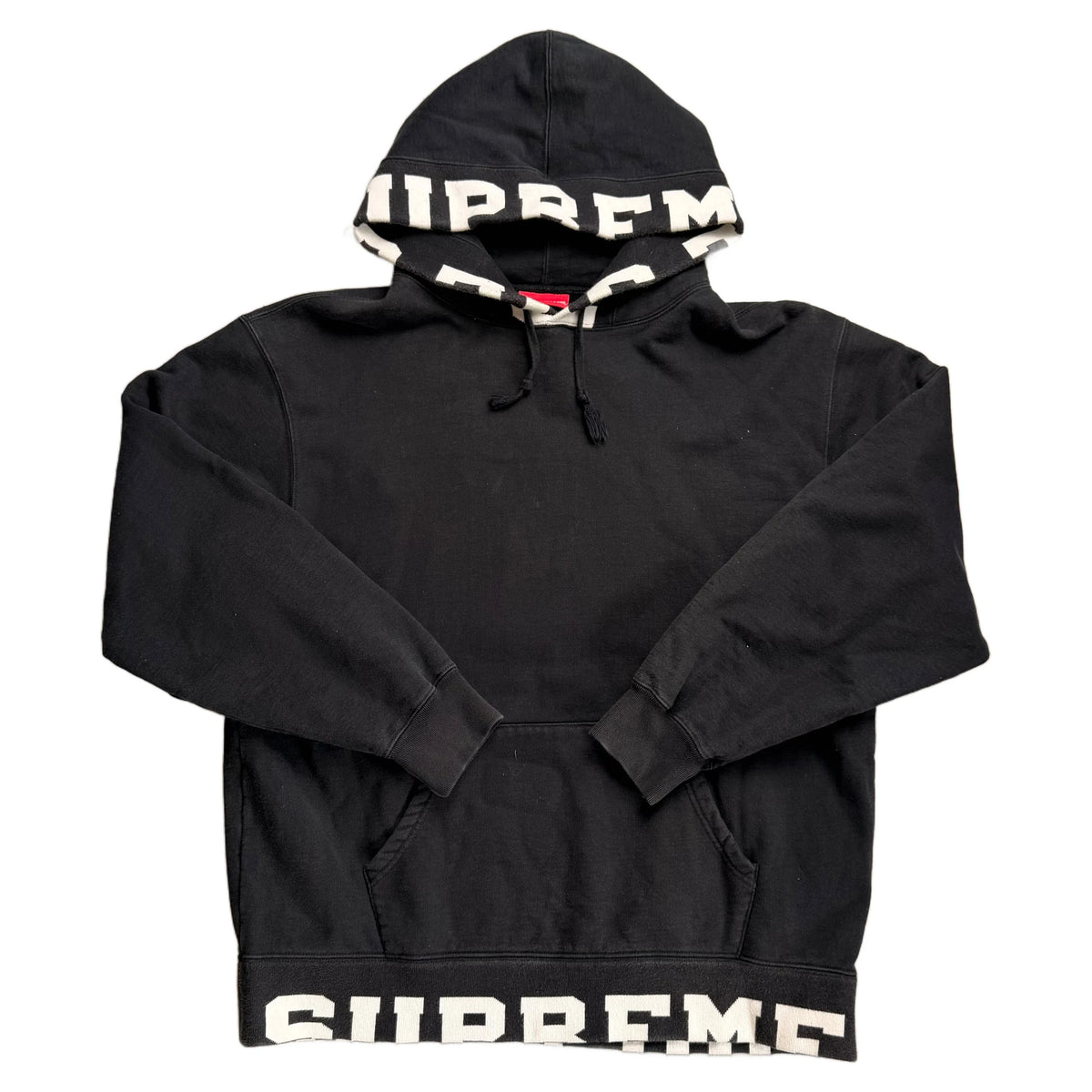 Supreme Hoodie - Black - L