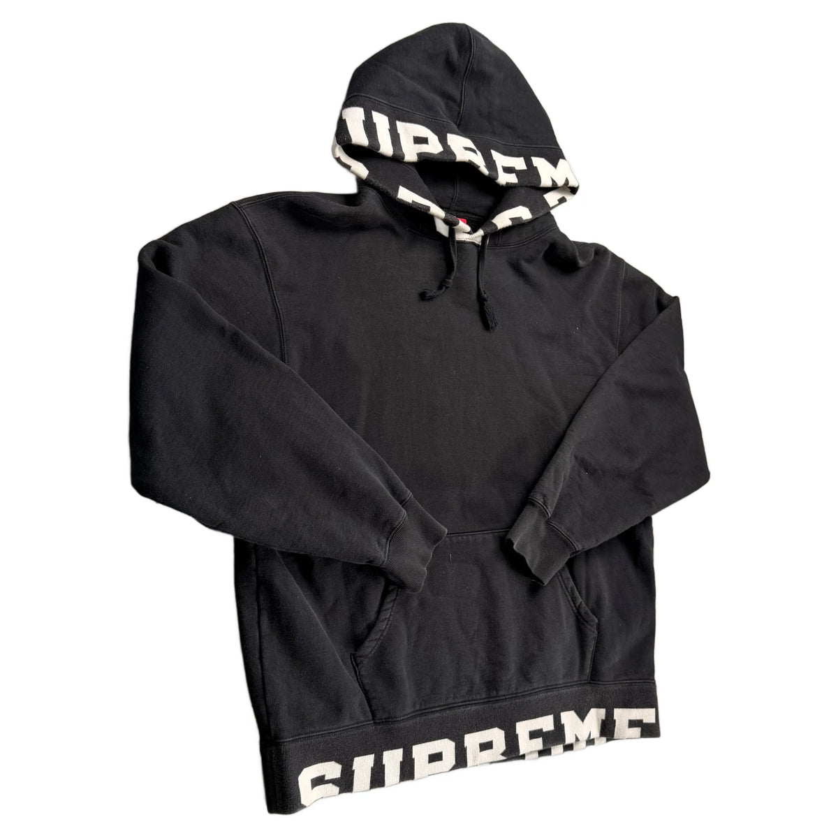 Supreme Hoodie - Black - L