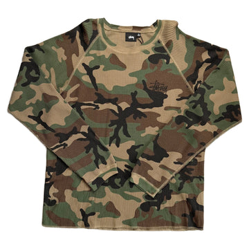 Stussy Knit T-Shirt - Camo - XL