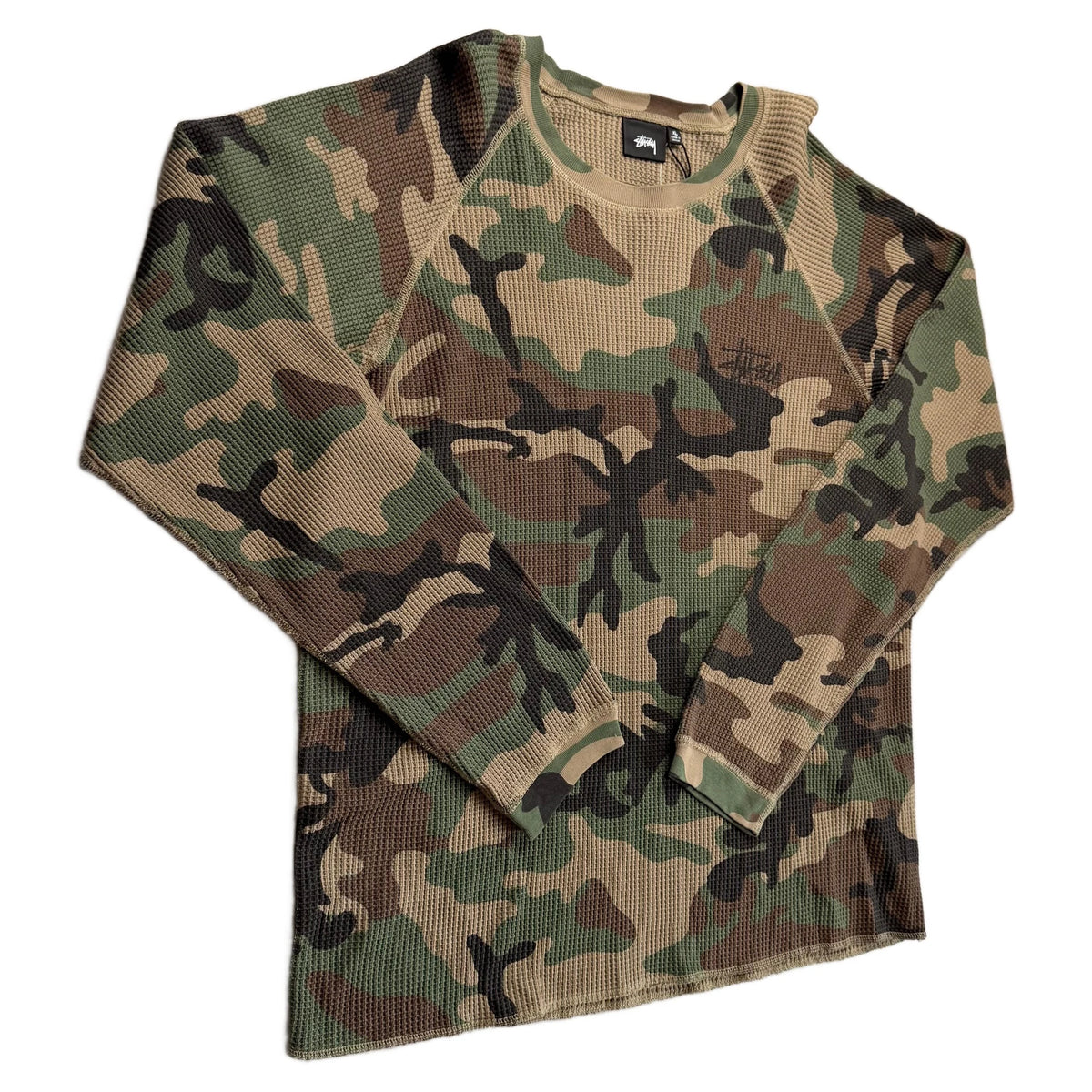 Stussy Knit T-Shirt - Camo - XL