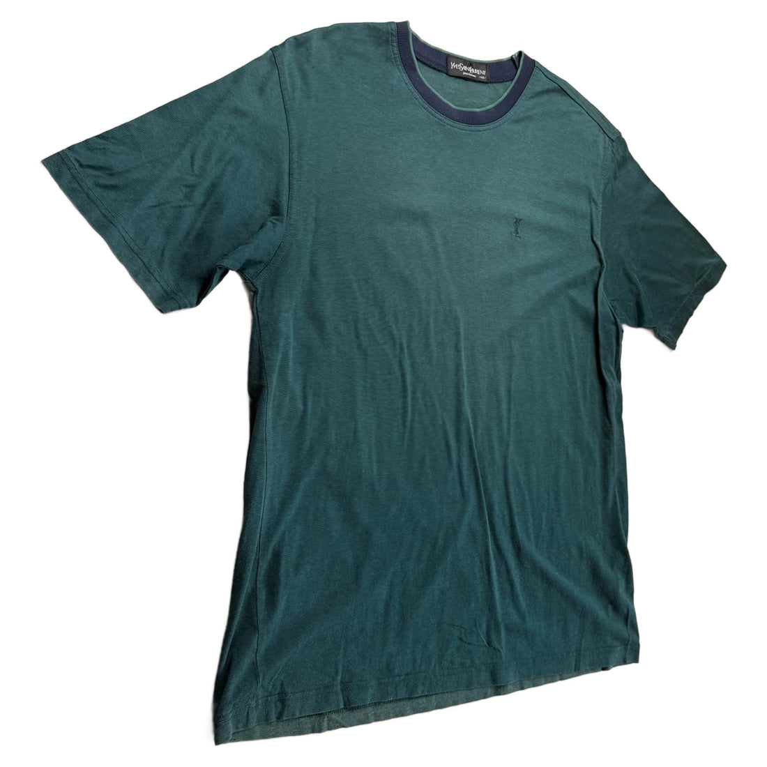 Yves Saint Laurent T-Shirt - Green - XL