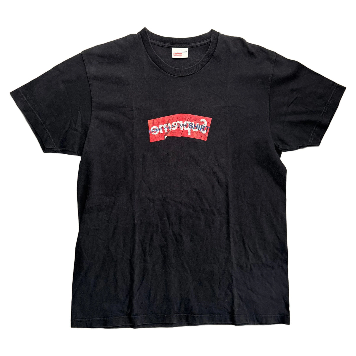 Supreme x Comme Des Garcons T-Shirt - Black - XL