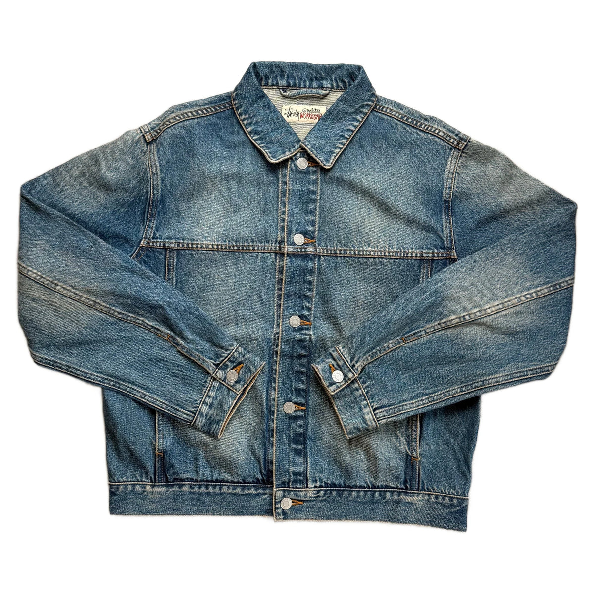 Stussy Denim Jacket - Blue - M
