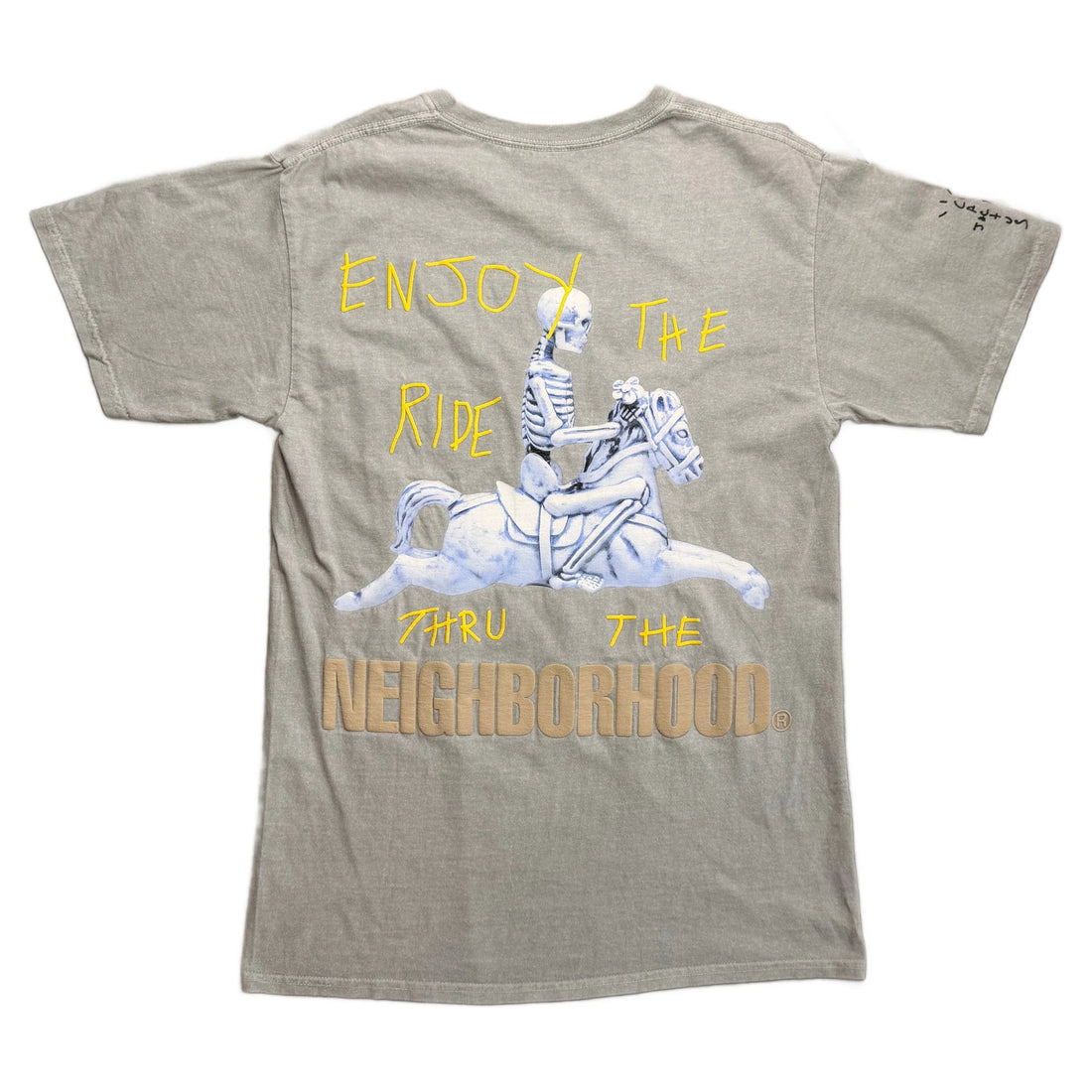 Neighborhood x Travis Scott T-Shirt - Grey - M
