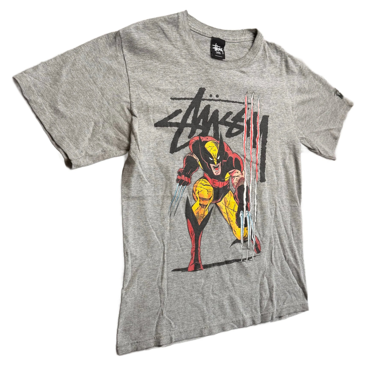 Stussy x Marvel T-Shirt - Grey - S