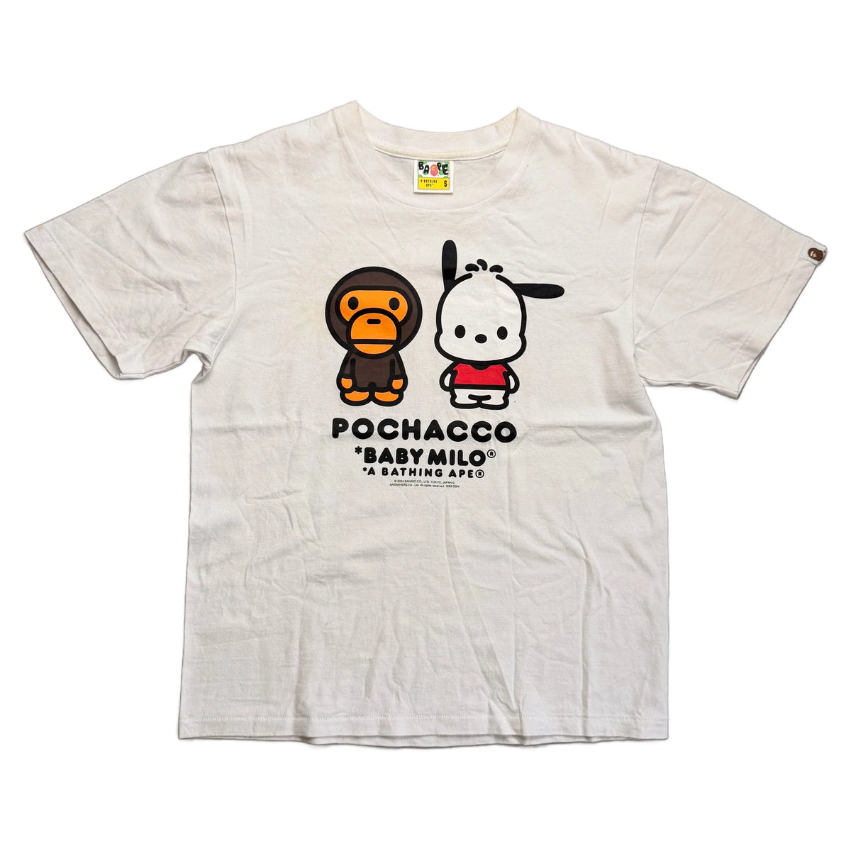 BAPE x Pochacco T-Shirt - White - S