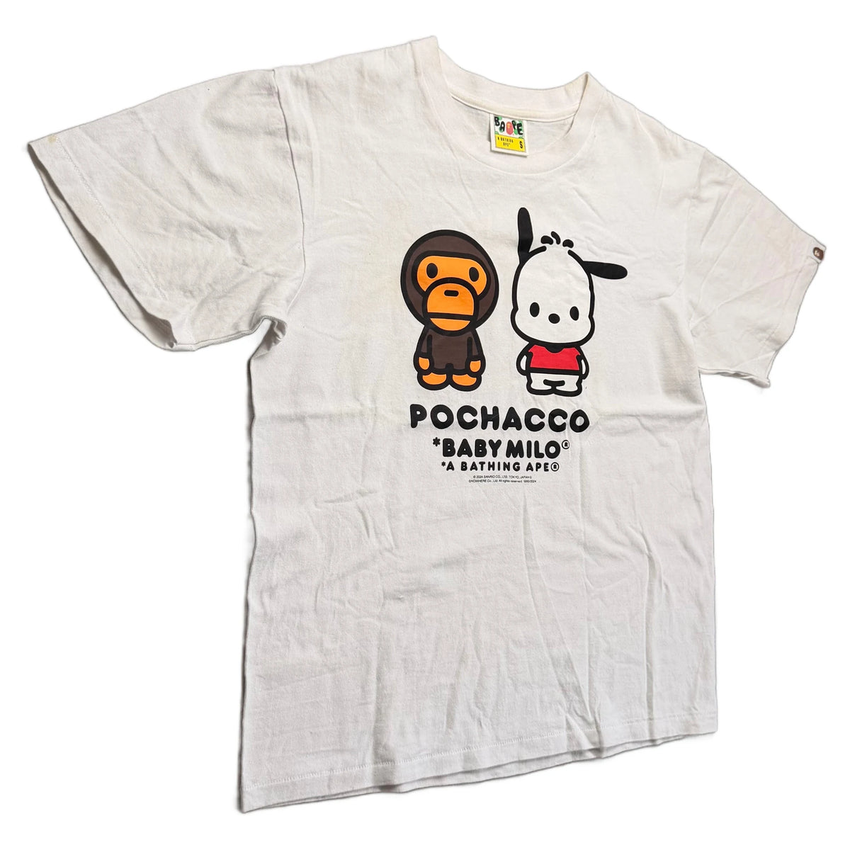 BAPE x Pochacco T-Shirt - White - S