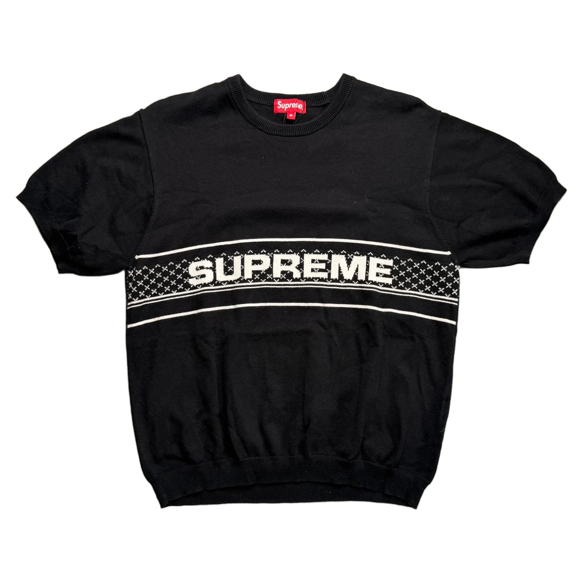 Supreme Knit T-Shirt - Black - M