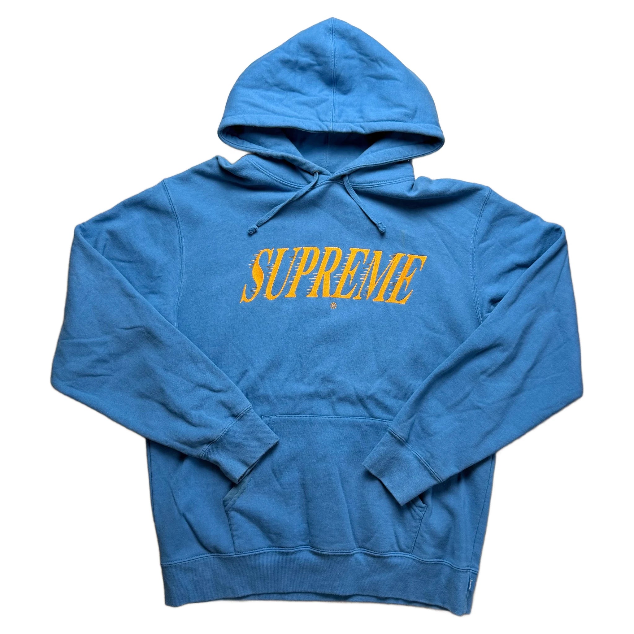 Supreme Hoodie - Blue - L