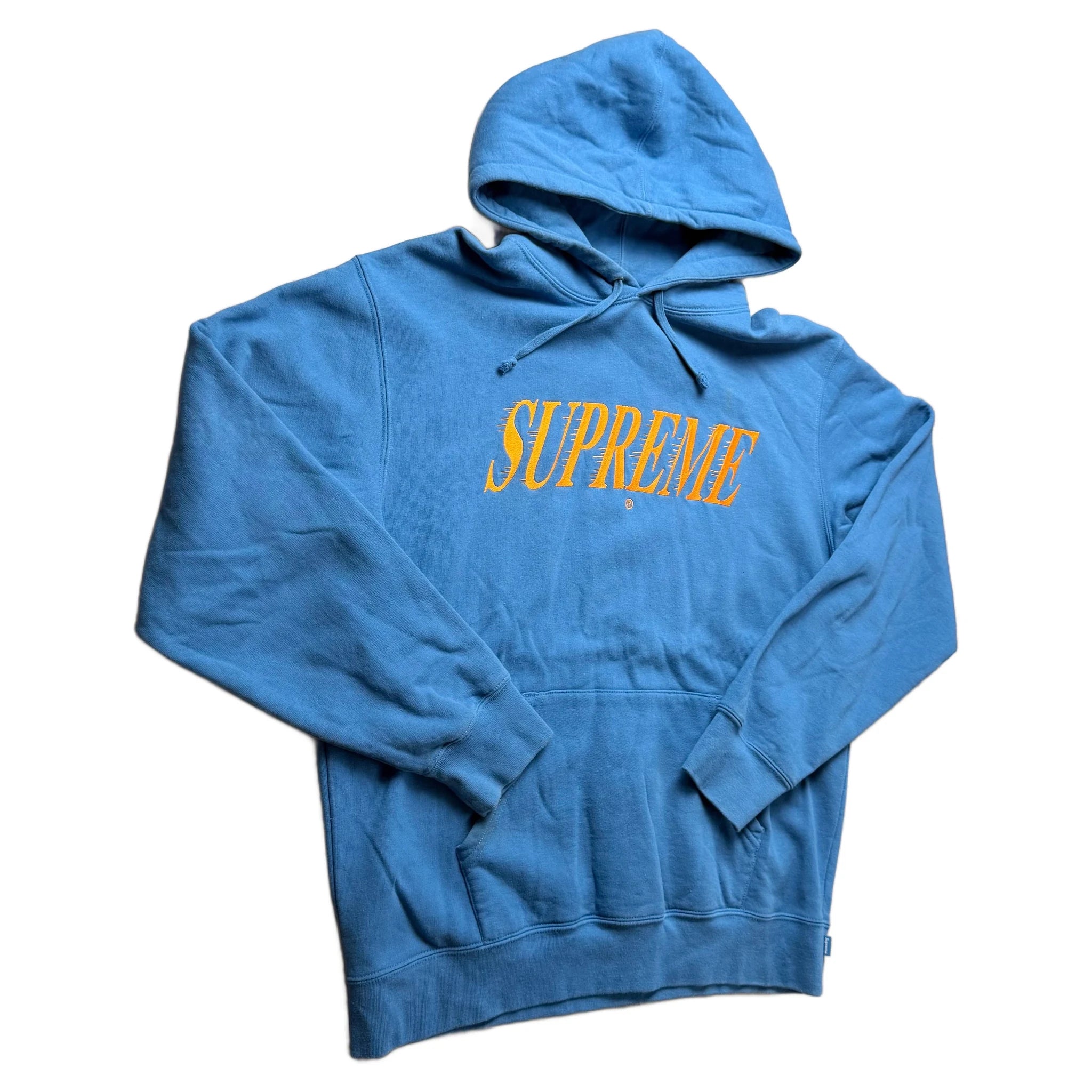 Supreme Hoodie - Blue - L